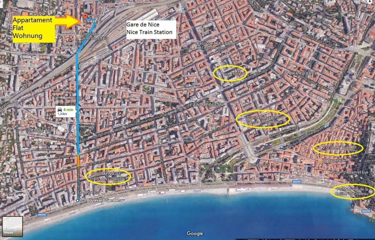 Nice/Nizza : Apartment Extérieur photo